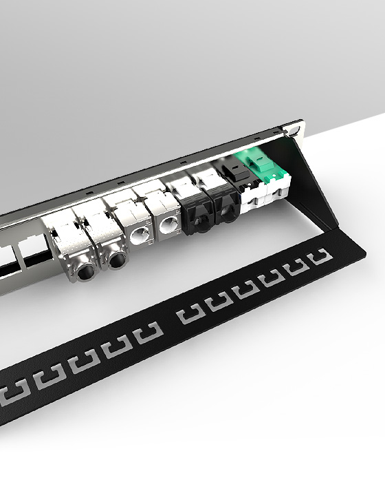 超六類網絡模塊