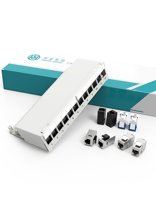 1U12口-屏蔽網(wǎng)絡(luò)空配架