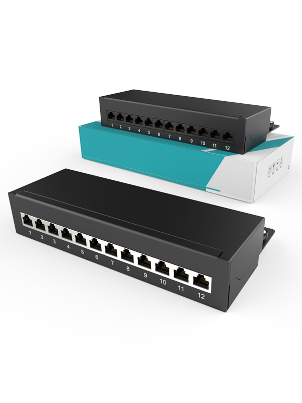 1U12口-防塵網(wǎng)絡(luò)配線架