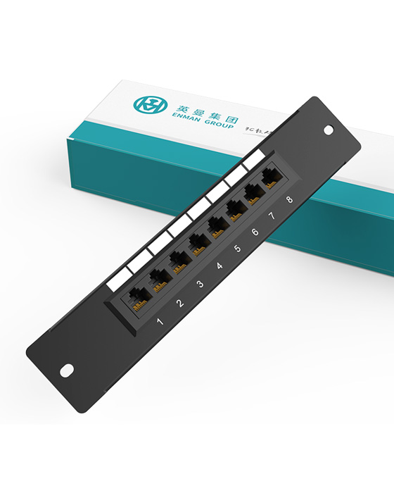 1U8口-弱電款網(wǎng)絡配線架