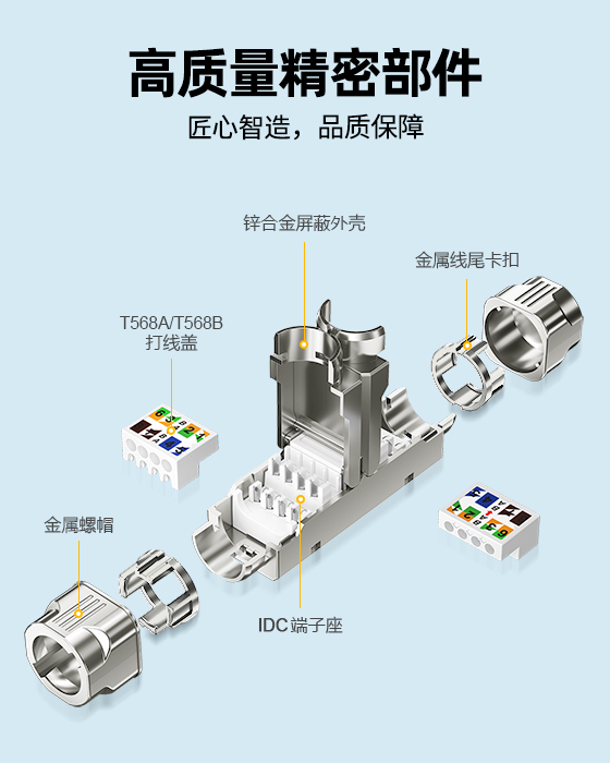 屏蔽款-網(wǎng)線延長(zhǎng)對(duì)接器
