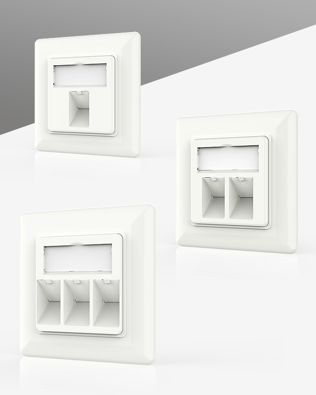 網絡面板,電腦插座