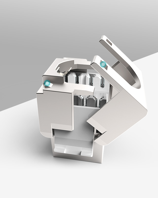 RJ45 Keystone Jack塊