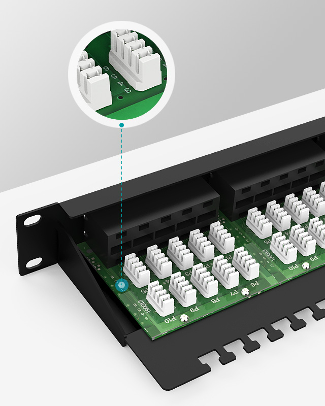 1U50口-電話語音配線架
