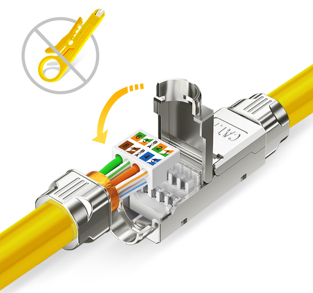 網(wǎng)線延長(zhǎng)對(duì)接器